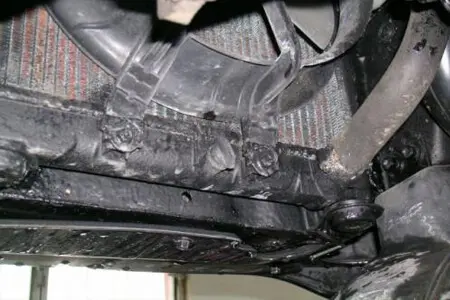 Wyciek płynu chłodniczego